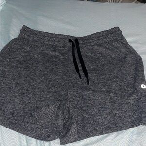 Women’s grey athletic shorts